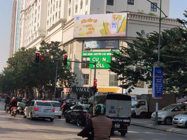 Biển chỉ dẫn đường vào Phố Trần Huy Liệu, phường Giảng Võ, quận Ba Đình